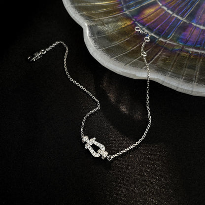 [Elowen Jewels]FORCE 10 FULL DIAMOND BUCKLE CHAIN LINK MINI MODEL