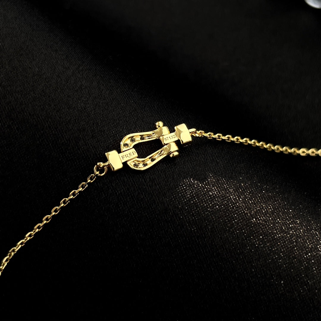 [Elowen jewels ]FORCE 10 FULL DIAMOND BUCKLE CHAIN LINK MINI MODEL