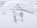 [Elowen jewels ]VIDYLLE SILVER DIAMOND MINI DROP EARRINGS