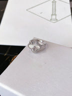 [Elowen jewels ]CLOVER SILBERRING