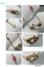 [Elowen jewels ]FORCE 10 DIAMANT-HALSKETTE AUS ROSÉGOLD