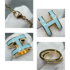 {
  "Elowen jewels": "エロウェン・ジュエルズ",
  "POP H SKY BLUE NECKLACE": "ポップH スカイブルー ネックレス"
}