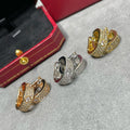 [Elowen jewels ]LOVE 5.5MM DIAMOND PAVED EARRINGS
