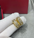 [Elowen jewels ]LOVE 5.5MM DIAMOND PAVED EARRINGS