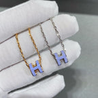 [Elowen jewels ]MINI POP H NECKLACE