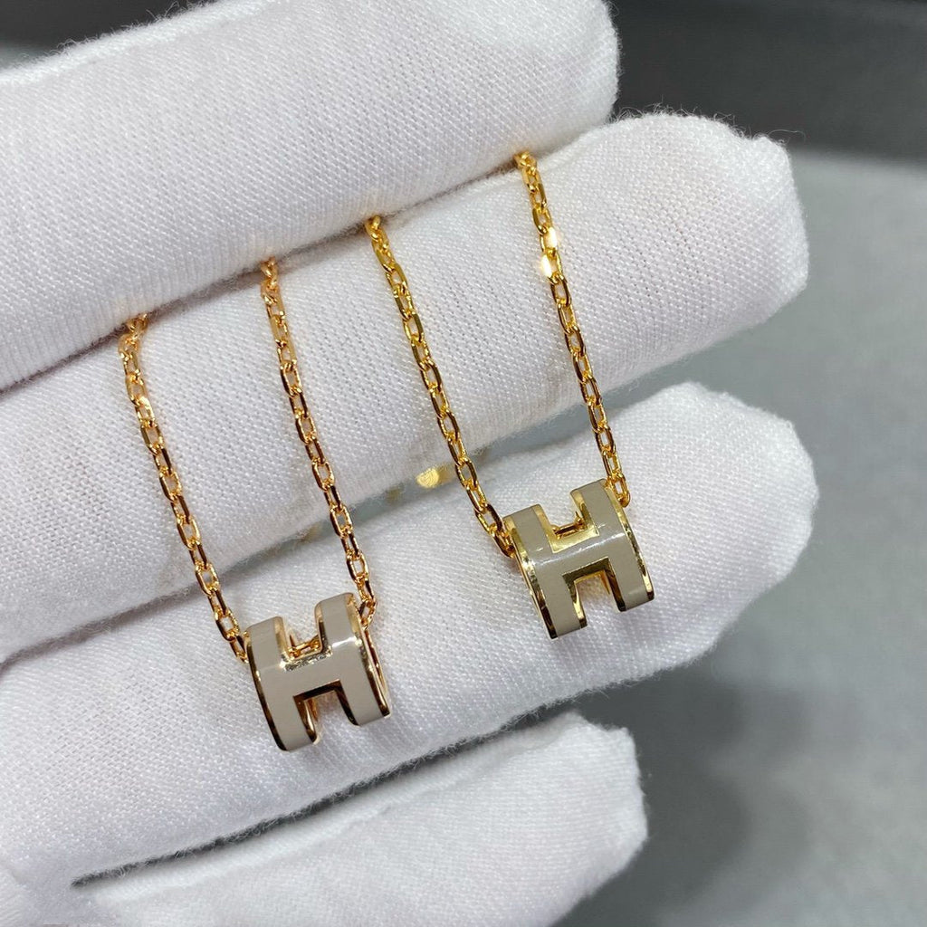 [Elowen jewels ]MINI POP H NECKLACE