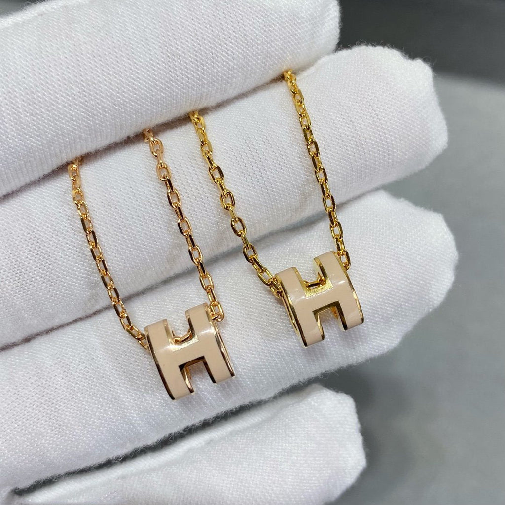 [Elowen jewels ]MINI POP H NECKLACE