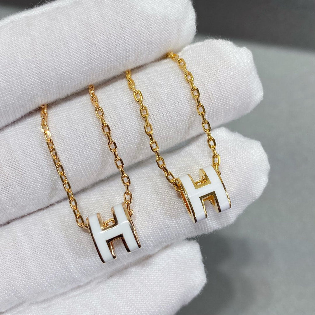 [Elowen jewels ]MINI POP H NECKLACE