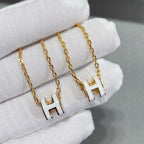 [Elowen jewels ]MINI POP H NECKLACE