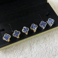 [Elowen jewels ]クローバー ピーターサイト ミディアム スタッドピアス