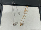 [Elowen jewels ]LIENS EVIDENCE DIAMOND PAVED NECKLACE