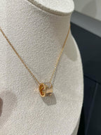 [Elowen jewels ]LIENS EVIDENCE DIAMOND PAVED NECKLACE