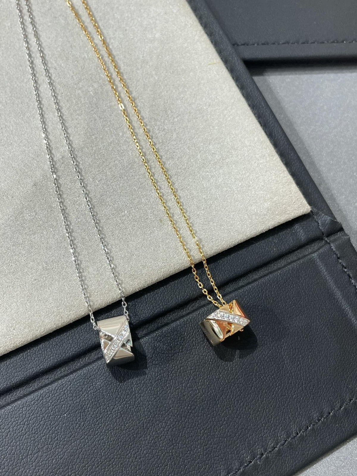 [Elowen jewels ]LIENS EVIDENCE DIAMOND NECKLACE