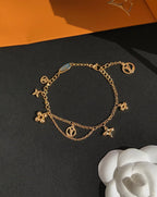 [Elowen jewels ]BLOOMING PINKGOLD-ARMBAND MIT PERLMUTT