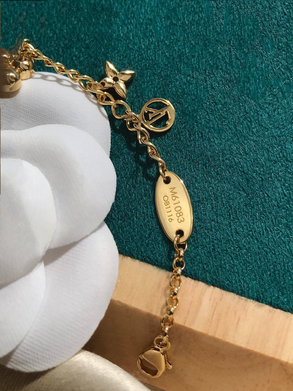 [Elowen jewels ]BLOOMING PINKGOLD-ARMBAND MIT PERLMUTT