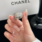 [Elowen jewels ]PERLEE DIAMOND LARGE RING