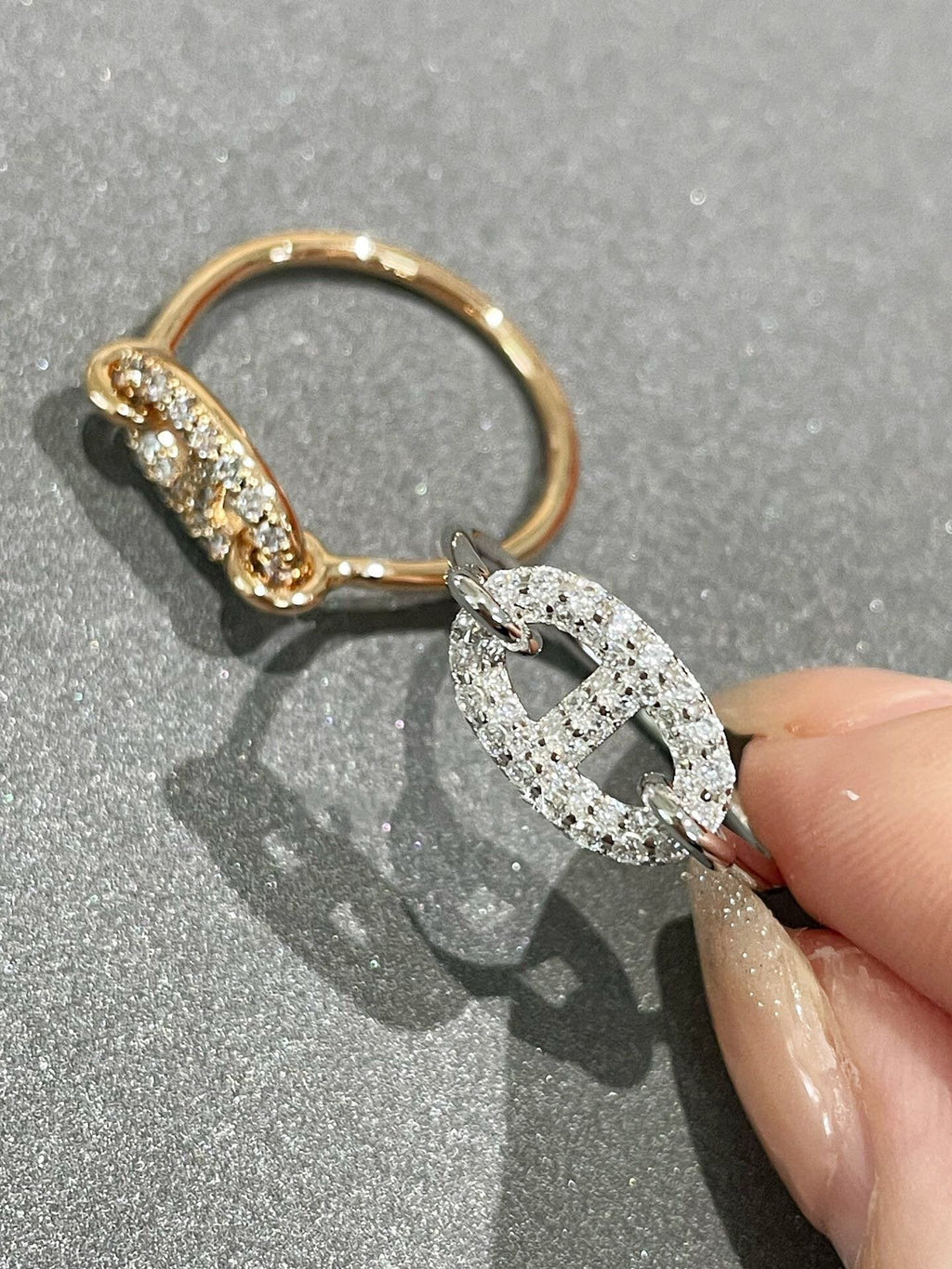 [Elowen jewels ]RONDE SMALL DIAMOND RING
