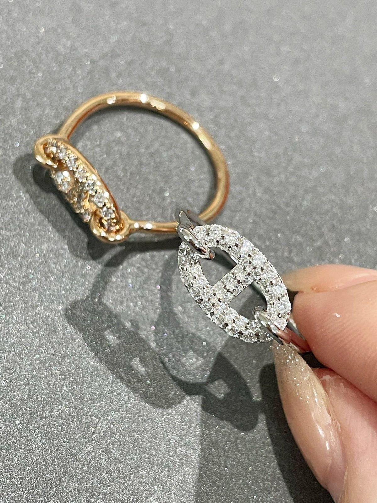 [Elowen jewels ]ロンデ スモール ダイヤモンドリング