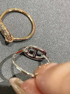 [Elowen jewels ]RONDE SMALL DIAMOND RING