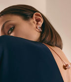 [Elowen jewels ]ビー・ラブ・ダイヤモンド・フープピアス