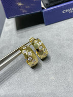 [Elowen jewels ]ビー・ラブ・ダイヤモンド・フープピアス