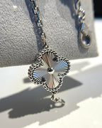 [Elowen jewels ] CLOVER 5 MOTIF LASER BRACELET COLLECTION
