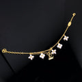 [Elowen jewels ]LOGO 6 MOTIF STAR AND SUN GOLD BRACELET