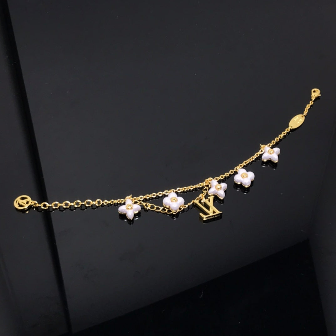 [Elowen jewels ]LOGO 6 MOTIF STAR AND SUN GOLD BRACELET