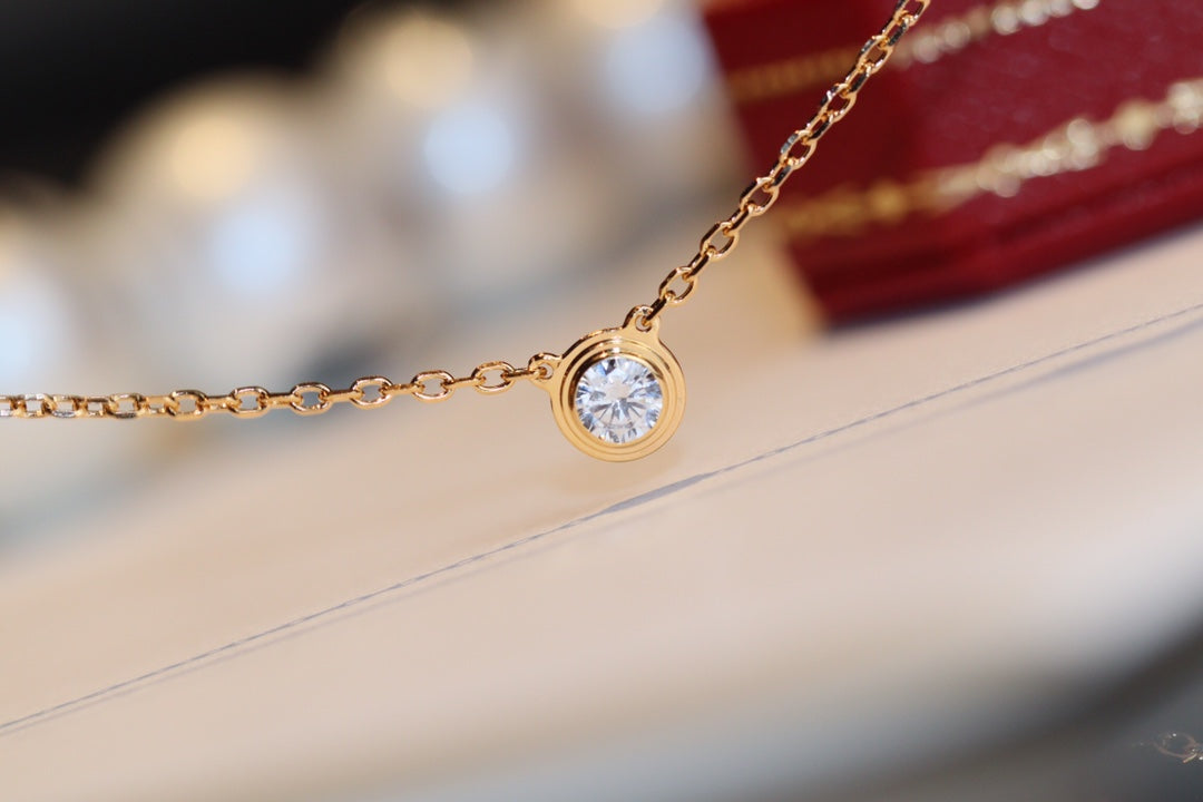 [Elowen jewels ]DAMOUR ダイヤモンドネックレス