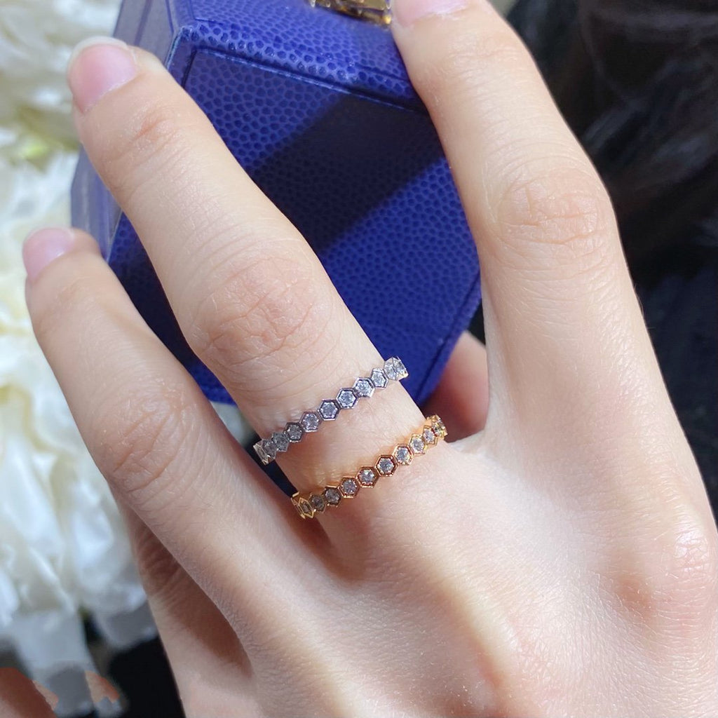 [Elowen jewels] BEE LOVE DIAMANT-PAVÉ-RING KLEIN