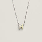 [Elowen jewels ]HM CLIC YELLOW ENAMEL GOLD NECKLACE