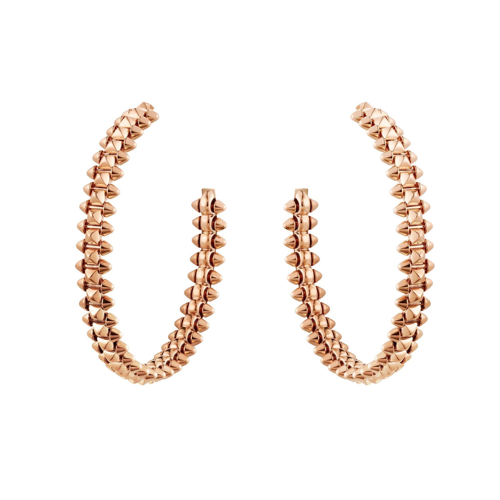 [Elowen jewels ]CLASH LARGE HOOP EARRINGS