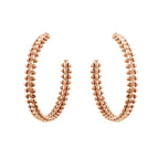 [Elowen jewels ]CLASH LARGE HOOP EARRINGS