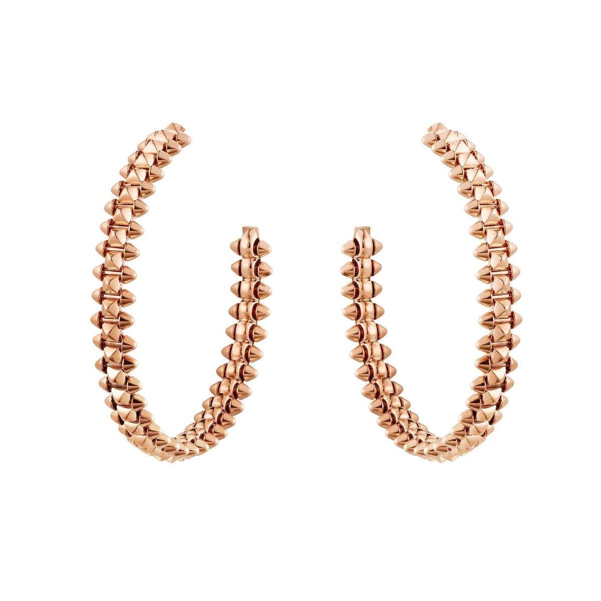 [Elowen jewels ]CLASH LARGE HOOP EARRINGS