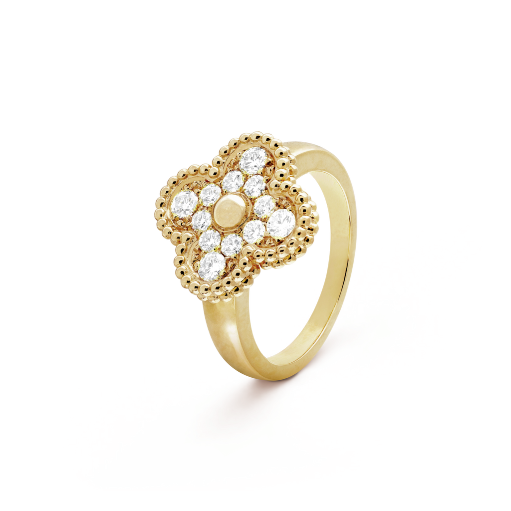 [Elowen jewels ]CLOVER DIAMOND RING
