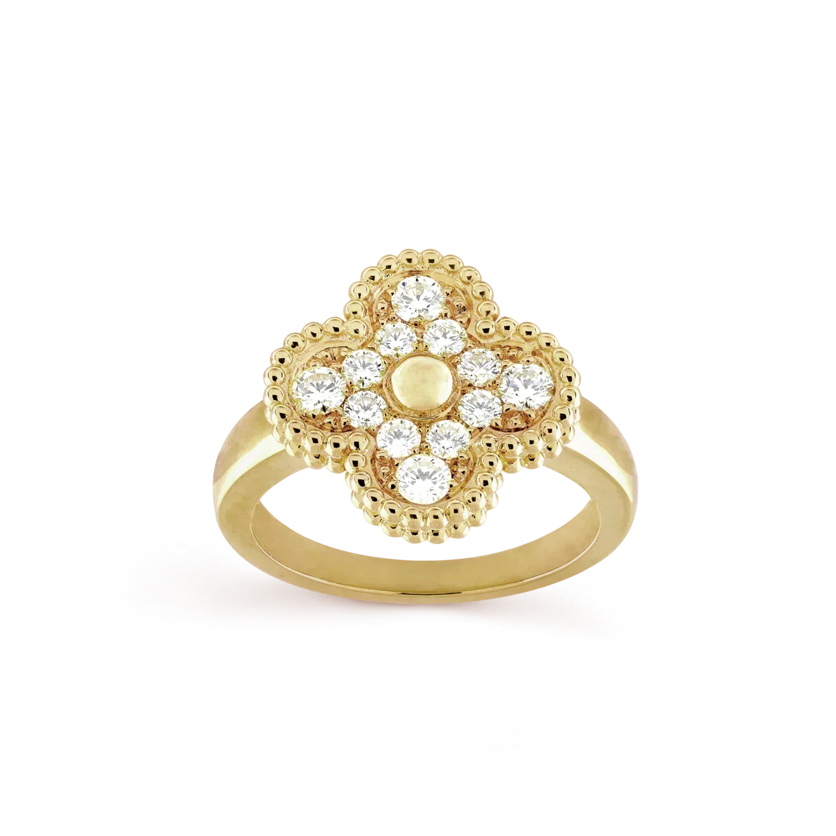[Elowen jewels ]CLOVER DIAMOND RING