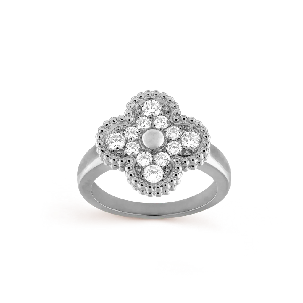 [Elowen jewels ]CLOVER DIAMOND RING