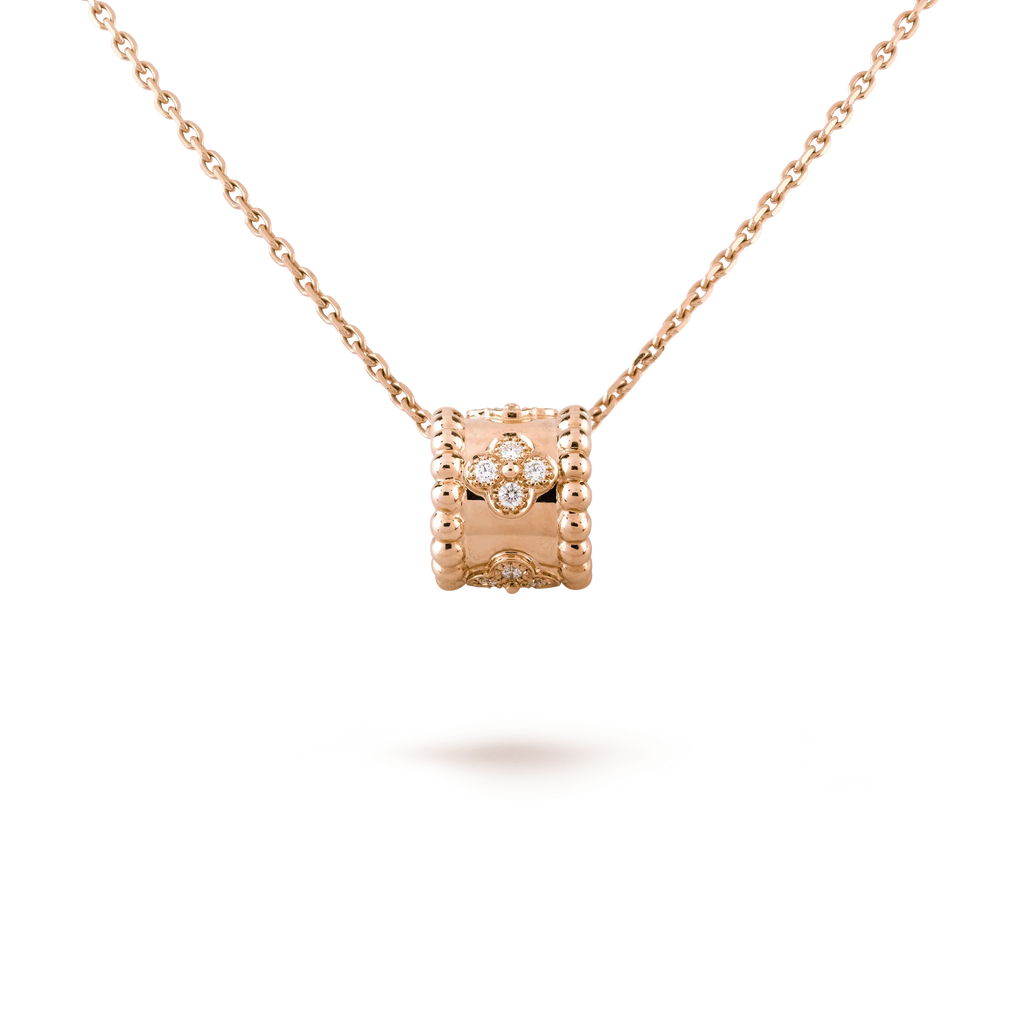 [Elowen jewels ]PERLEE ANHÄNGER-HALSKETTE GOLD / ROSÉGOLD