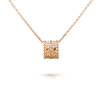[Elowen jewels ]PERLEE ANHÄNGER-HALSKETTE GOLD / ROSÉGOLD