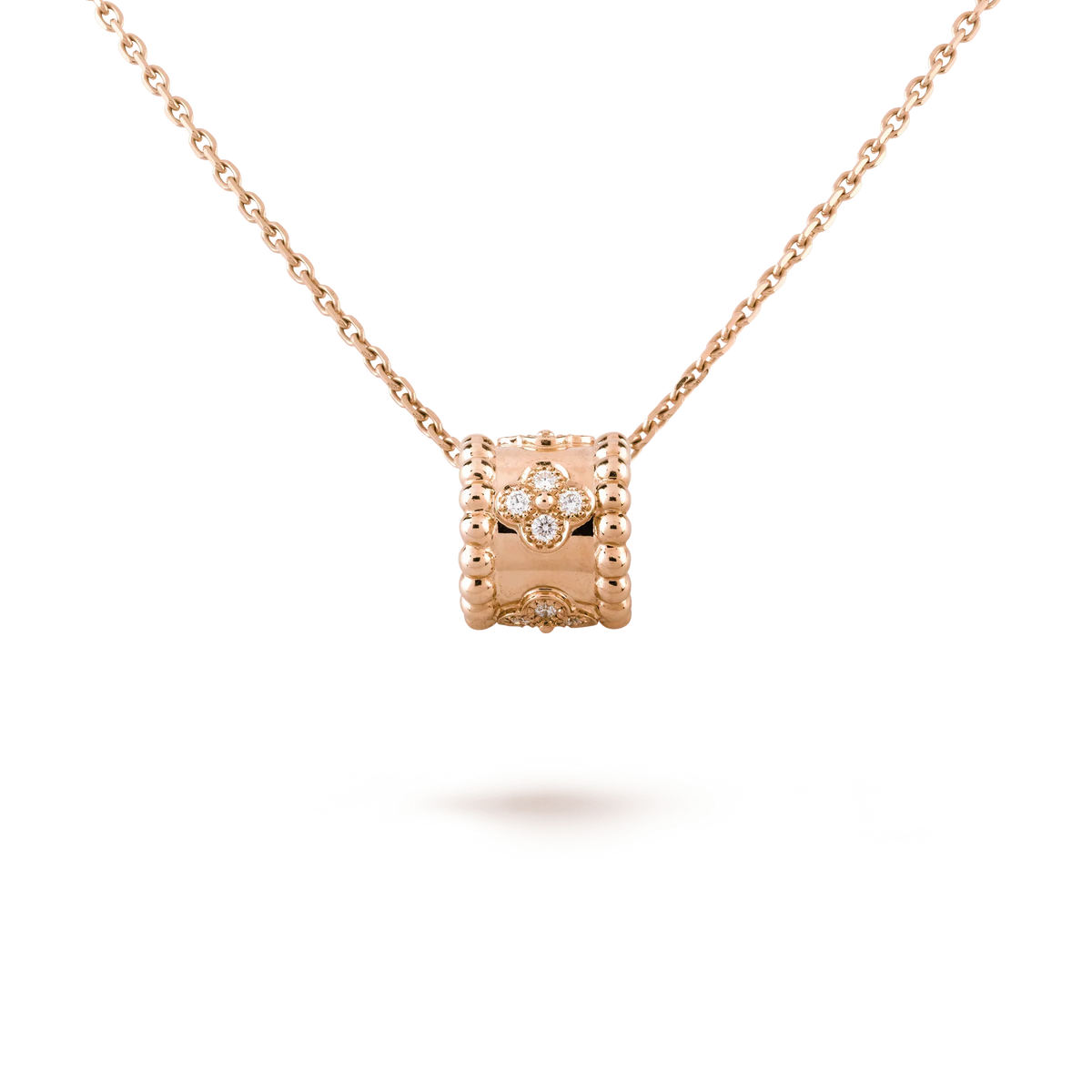 [Elowen jewels ]PERLEE ANHÄNGER-HALSKETTE GOLD / ROSÉGOLD