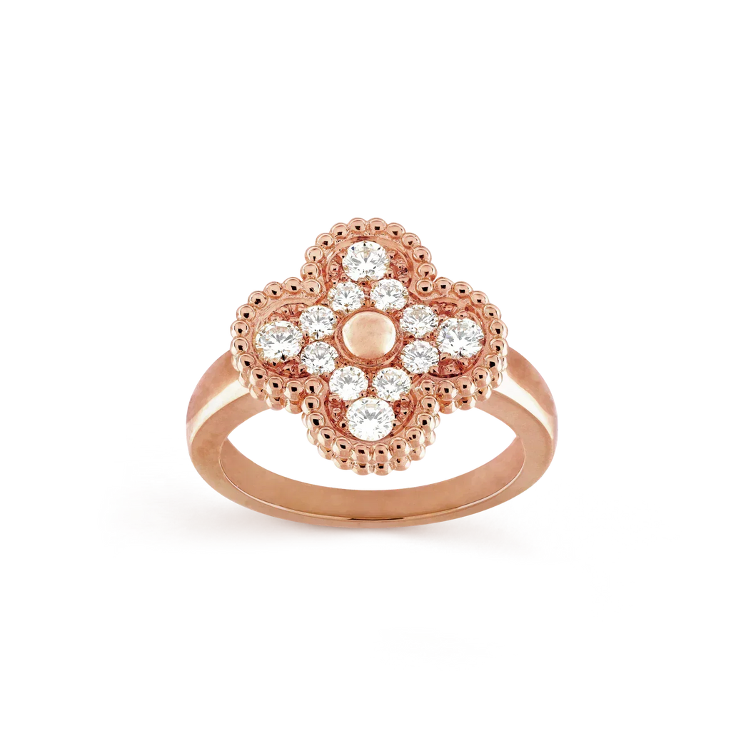 [Elowen jewels ]CLOVER DIAMOND RING