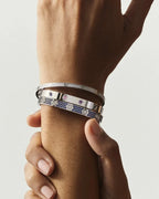 [Elowen jewels]KLASSISCHES 6,1-MM-LOVE-ARMBAND MIT 10-DIAMANT-VOLLPFLASTERUNG