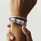 [Elowen jewels]KLASSISCHES 6,1-MM-LOVE-ARMBAND, 10 DIAMANTEN, MEHRFARBIG