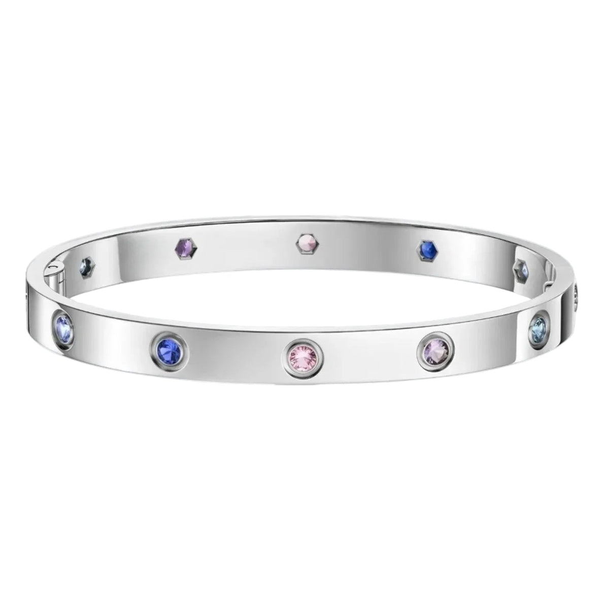 [Elowen jewels]CLASSIC 6.1MM LOVE BRACELET 10-DIAMOND MULTICOLOR
