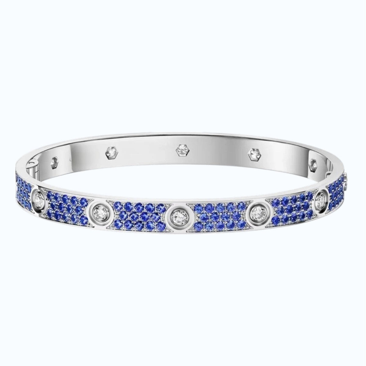 [Elowen jewels]CLASSIC 6.1MM LOVE BRACELET 10-DIAMOND FULL PAVÉ
