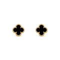 [Elowen jewels ]CLOVER MINI 9.5MM BLACK MOP EARRINGS