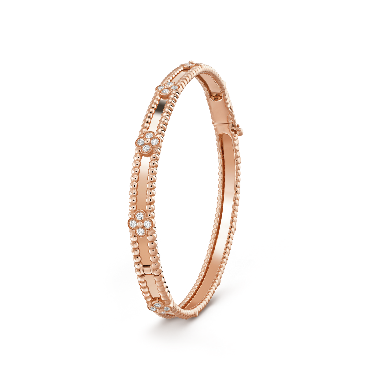 [Elowen jewels ]CLOVER BRACELET 4MM DIAMONDS