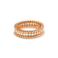 [Elowen jewels ]PERLEE DIAMANT-RING AUS ROSÉGOLD