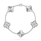 [Elowen jewels ] CLOVER 5 MOTIF LASER BRACELET COLLECTION