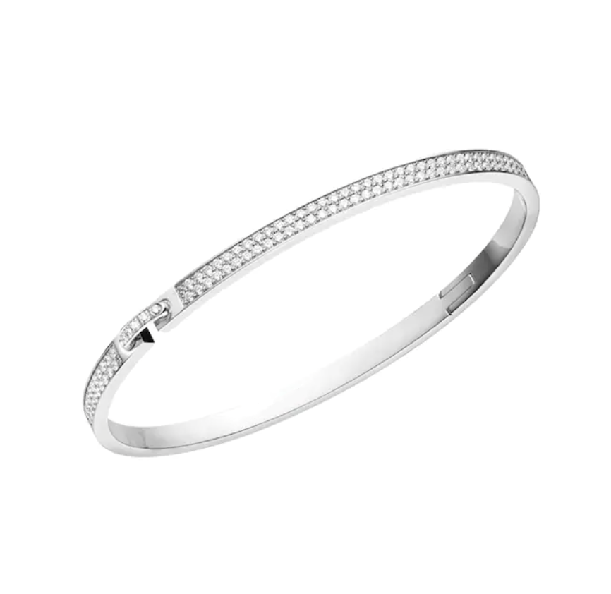 [Elowen jewels ]LIENS VIDENCE DIAMOND PAVED BRACELET